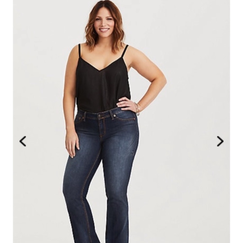 torrid Dark Wash Bootcut Jeans